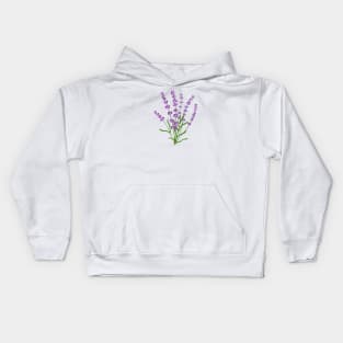 Lavender, Flower Kids Hoodie